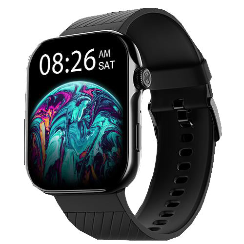 Noise ColorFit Ultra 3 Bluetooth Calling Smart Watch with Biggest 1.96″ AMOLED Display New Smart Watch Classic Black