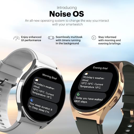 Noise Newly Launched Nova 1.46" Amoled Display with in-Built Bluetooth Calling,Premium Finish with Latest Ui,466 * 466Px Ultra Hd Viewing,110+ Sports Modes Smart Watch for Men&Women (Jet Black)