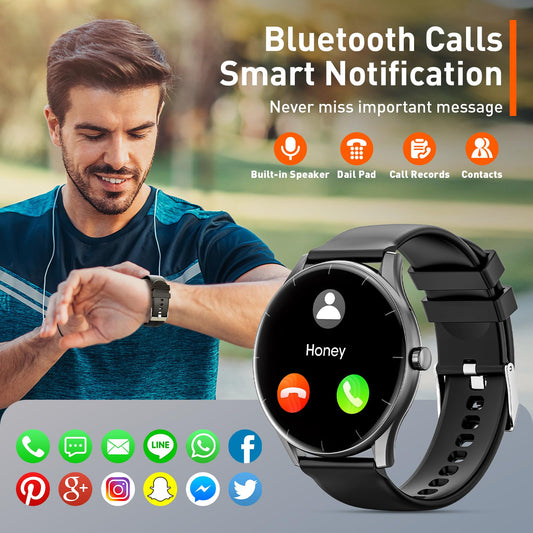 Bluetooth Calling Pebble Smart Watch