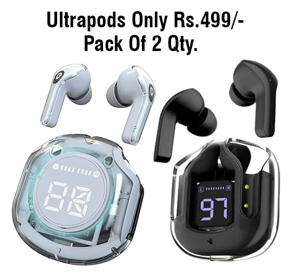 Ultrapods max TWS Bluetooth Earphones Pack Of 2